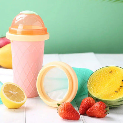 New Quick-Frozen Smoothies Cup Milkshake Bottles