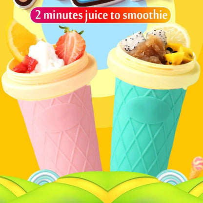 New Quick-Frozen Smoothies Cup Milkshake Bottles