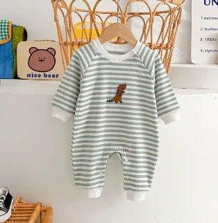 Newborn Baby Striped Rompers