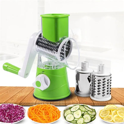 Manual Vegetable Cutting Machine – Effortlessly Chop, Slice, and Shred - Home Kartz