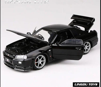 Nissan Skyline Ares GTR R34 Alloy Car