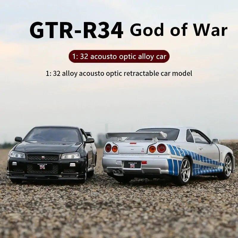 Nissan Skyline Ares GTR R34 Alloy Car