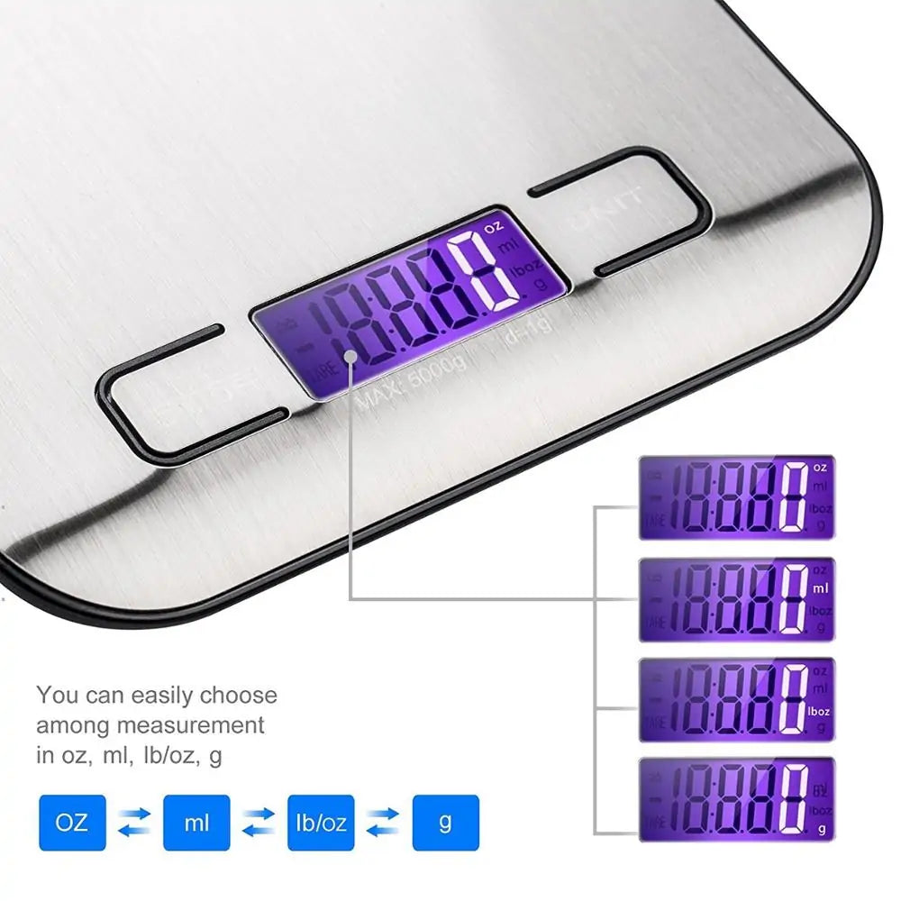 High-Precision Digital Food Scale – Perfect for Home and Professional Kitchens - Home Kartz