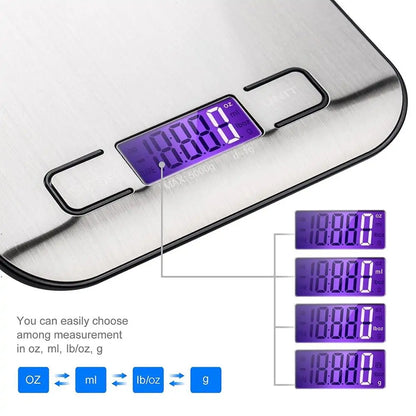 High-Precision Digital Food Scale – Perfect for Home and Professional Kitchens - Home Kartz