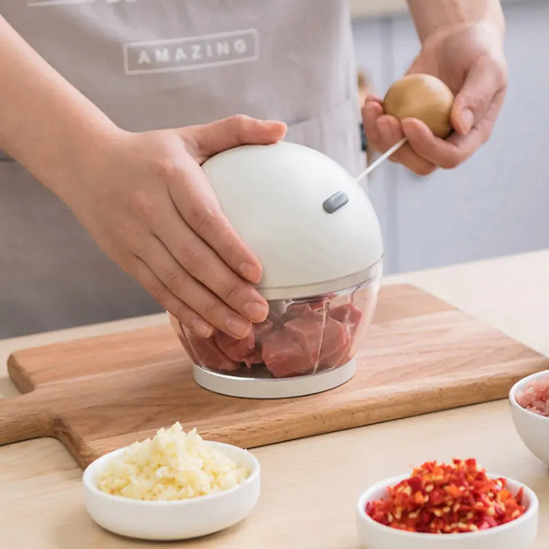 Master Culinary Skills with the Best Kitchen Tool - Manual Meat Grinder & Food Chopper