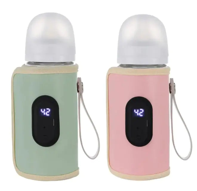 Milk Bottle Insulation Cover – USB Intelligent Temperature Control for On-the-Go Parents