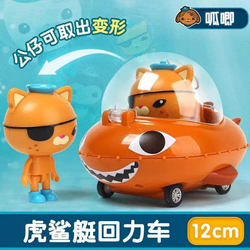 Octonauts Adventure PullBack Cars