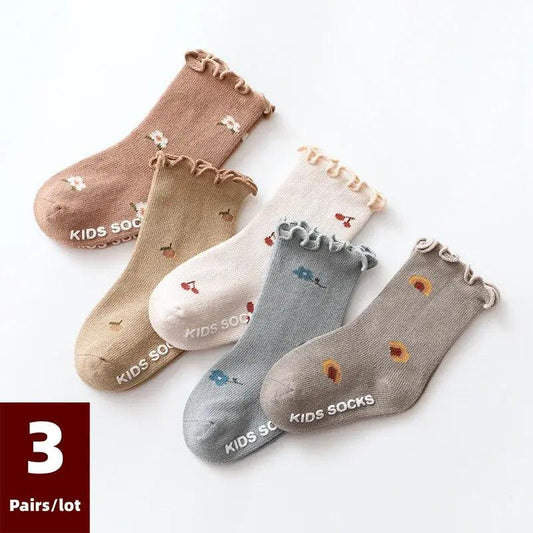 3 Pairs of Anti - Slip Children's Socks