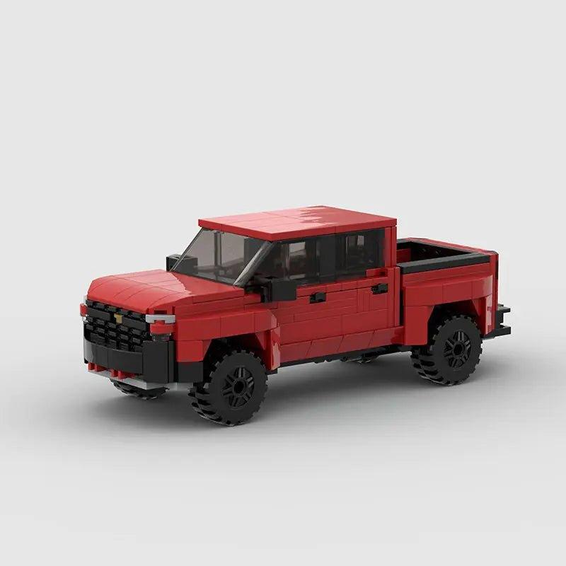 Off - road Pickup Truck Building Blocks