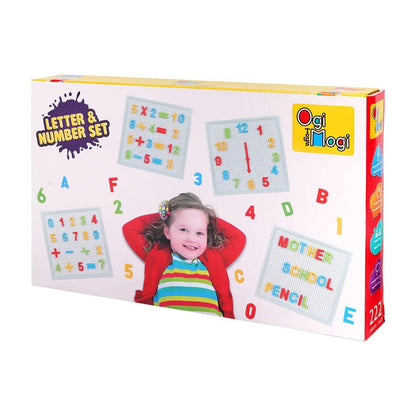 Ogi Mogi Toys Letter & Number Set 220 Pieces