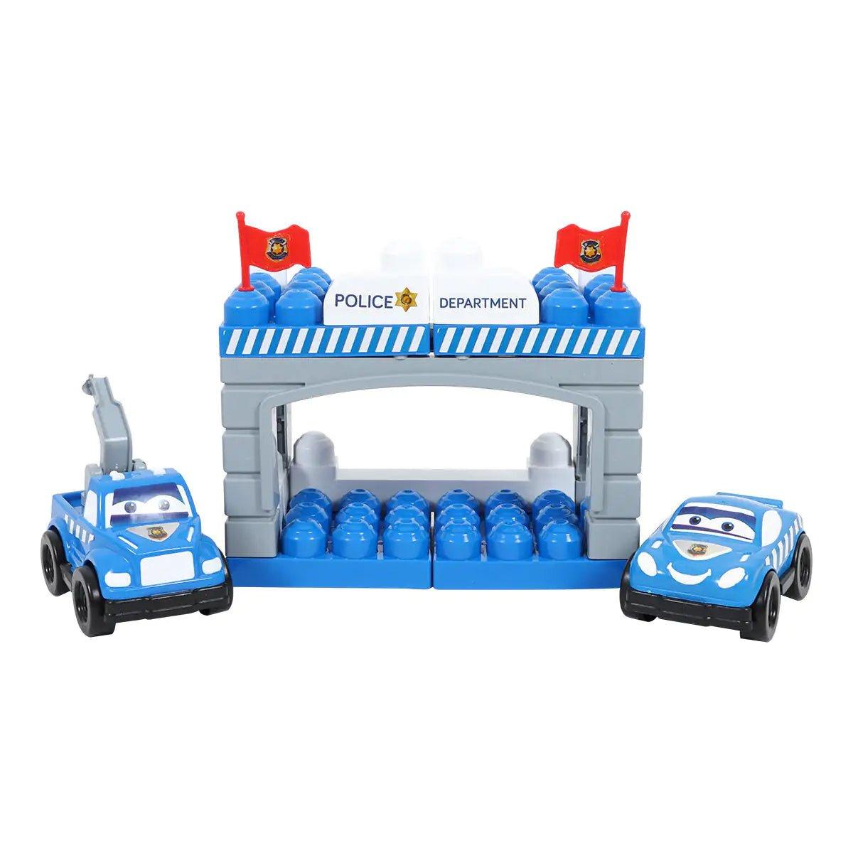 Ogi Mogi Toys Police Car Set (52 Pieces)