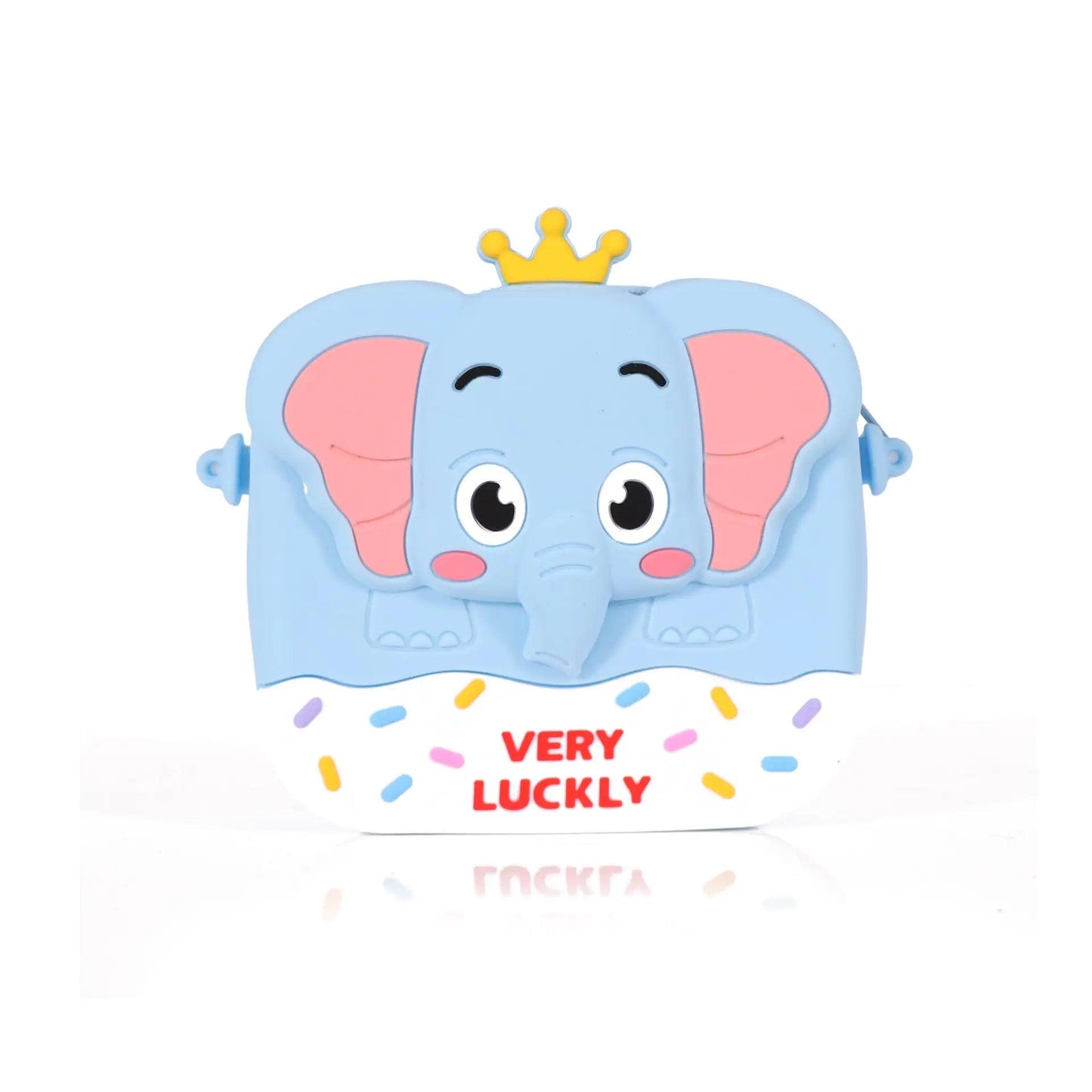 Ogi Mogi Toys Silicone Blue Elephant Handbag