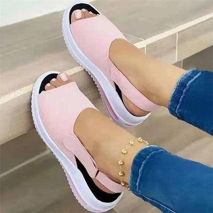 Open Toe Flat Sandals for Women