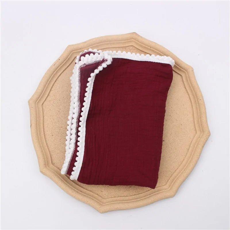 Organic Cotton Baby Tassel Blankets