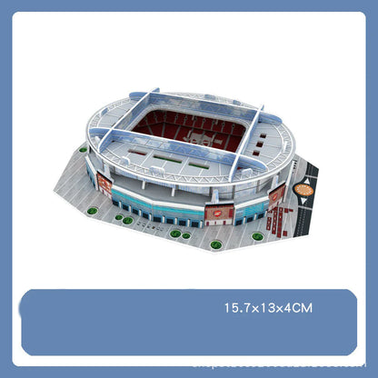 3D Puzzle Football Field Model