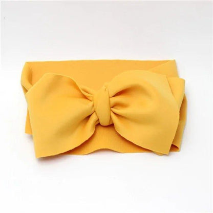 Oversize Bow Baby Girls Winter Headwrap