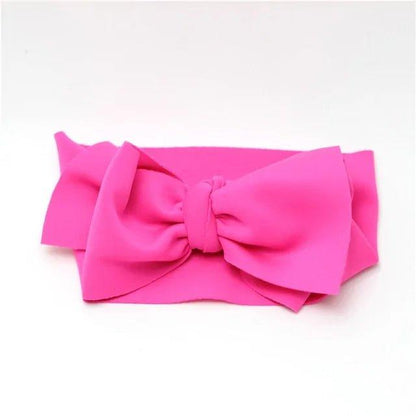 Oversize Bow Baby Girls Winter Headwrap