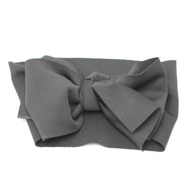 Oversize Bow Baby Girls Winter Headwrap