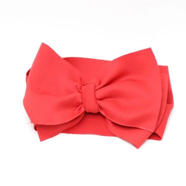 Oversize Bow Baby Girls Winter Headwrap