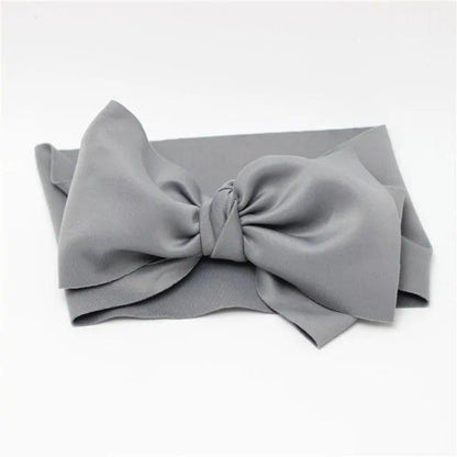 Oversize Bow Baby Girls Winter Headwrap