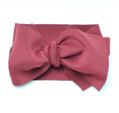 Oversize Bow Baby Girls Winter Headwrap