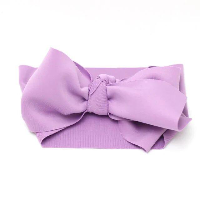 Oversize Bow Baby Girls Winter Headwrap