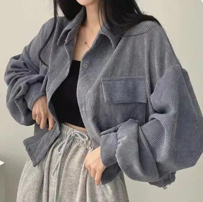 Oversized Crop Jacket