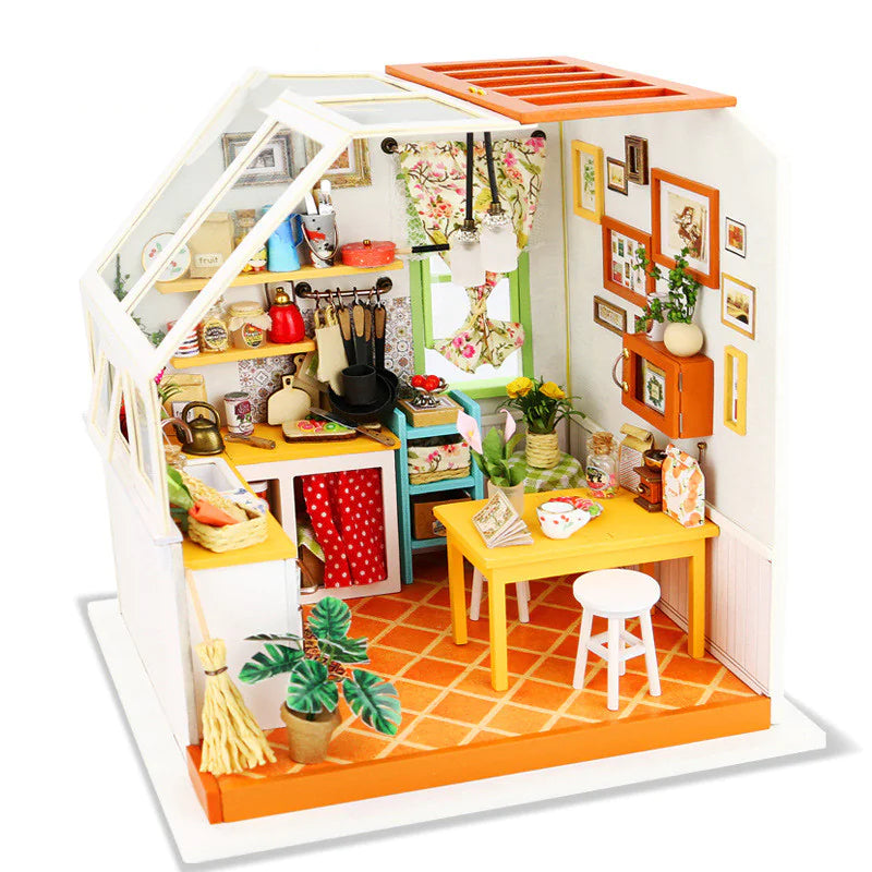 Build Your Dream Miniature Home with Our DIY Handmade House Piece Puzzle - Perfect for Craft Lovers! - Home Kartz