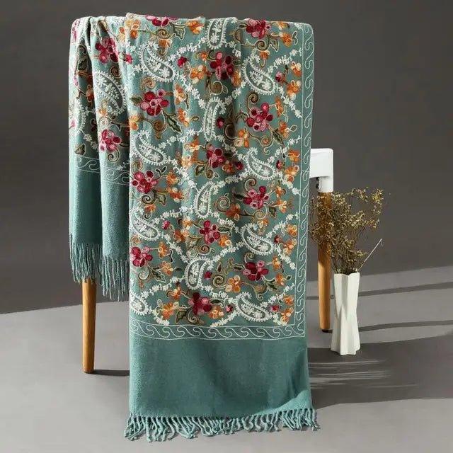 Pashmina Women Shawls Embroidery