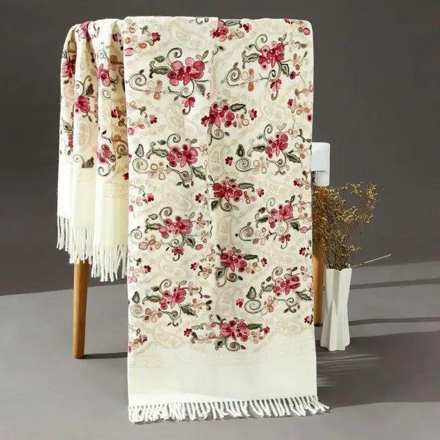 Pashmina Women Shawls Embroidery