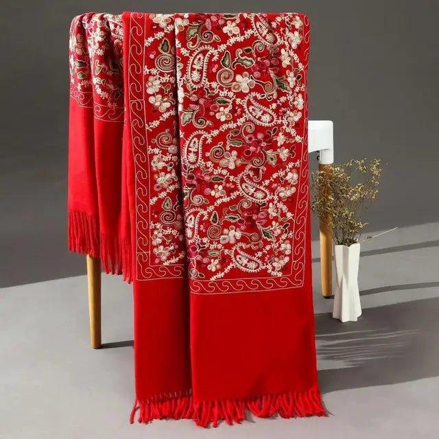 Pashmina Women Shawls Embroidery