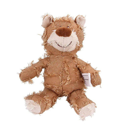 Patchwork Cute Bear Pet Plush Toys