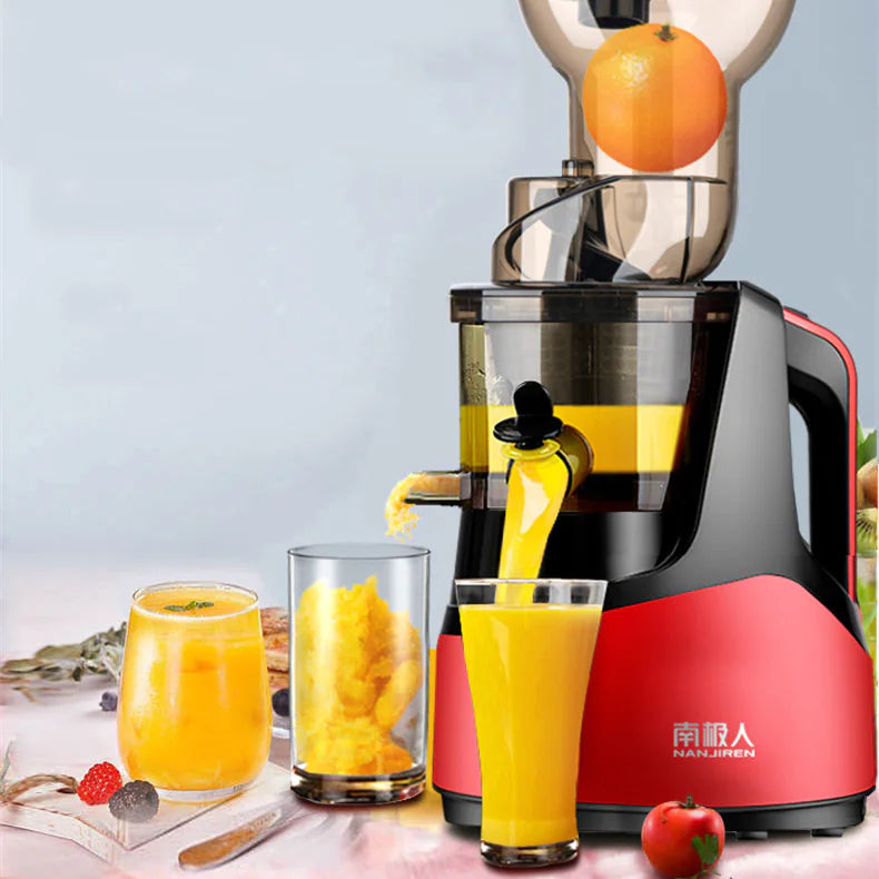 Antarctic JE-BO3B Slow Vegetable Juicer – Nutrient-Preserving, Quiet Juicing with Elegant Design