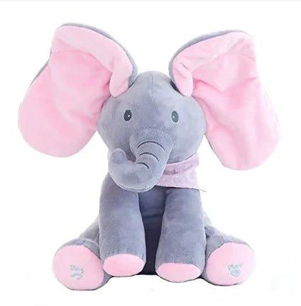 Peek a Boo Elephant Teddy Bear Plush Toy