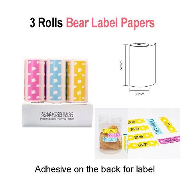 Peripage Thermal Paper: Sticker Variety