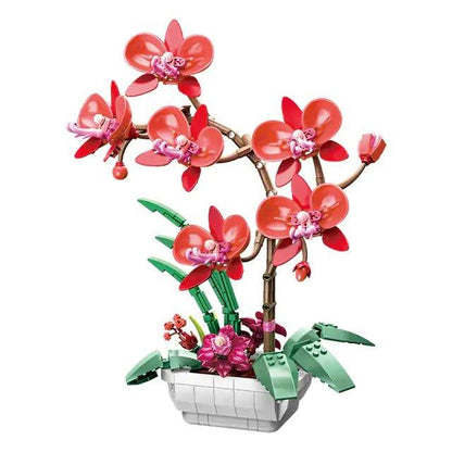 Phalaenopsis Bouquets Bricks Set - Home Kartz