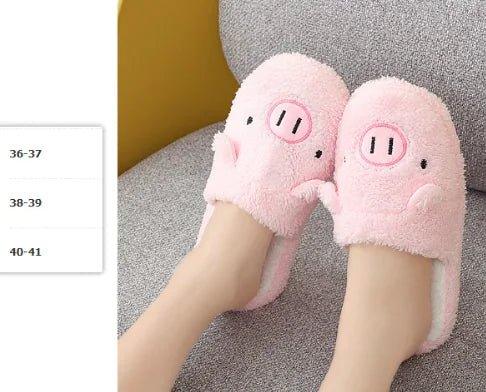 Piggy Face Slippers