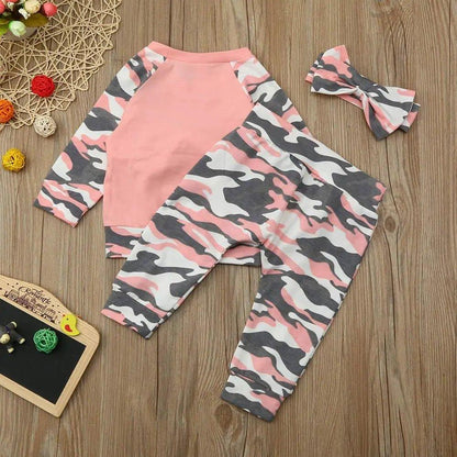 Pink Camo Tracksuit Set