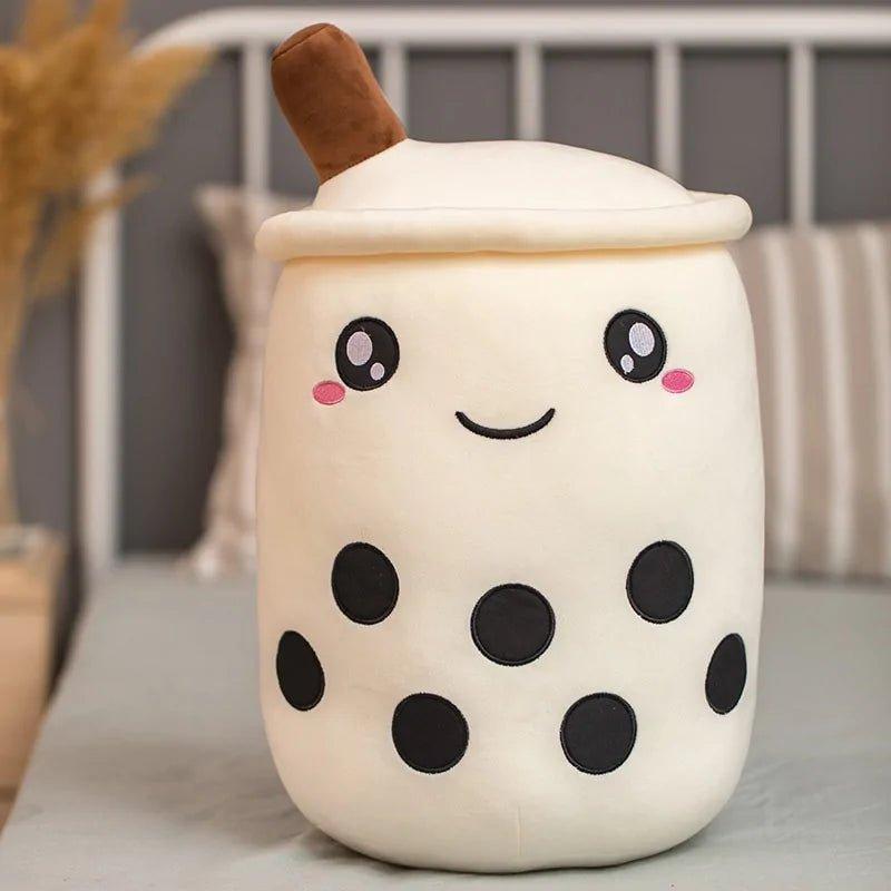 Plush Boba Tea Cup Toy Bubble Tea Pillow Cushion