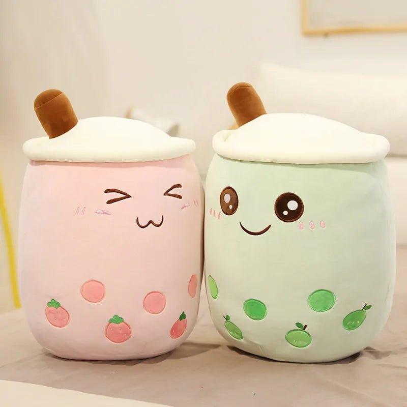 Plush Boba Tea Cup Toy Bubble Tea Pillow Cushion