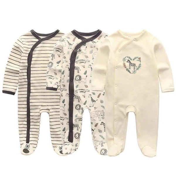 Embrace Autumn Elegance with Our Newborn Full Sleeve Clothing Set – Perfect for Your Little One!