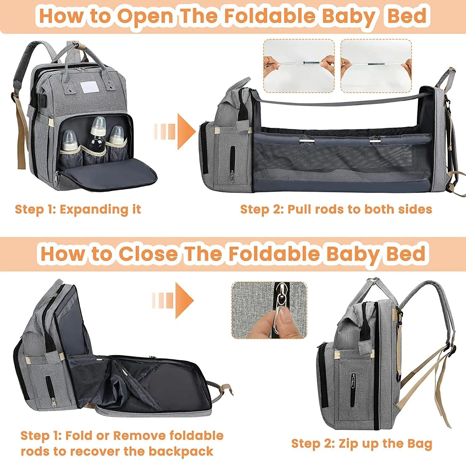 Portable Baby Folding Crib