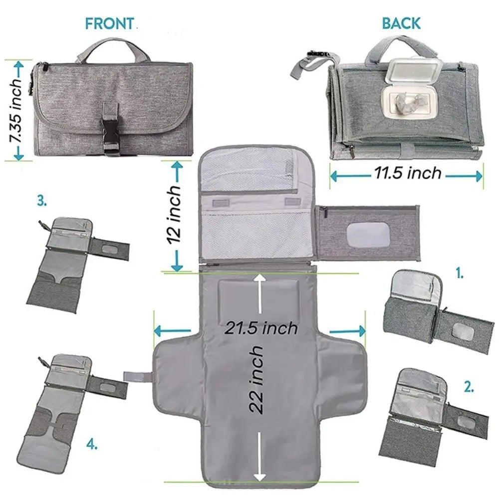 Portable Changing Pad For Baby Diaper