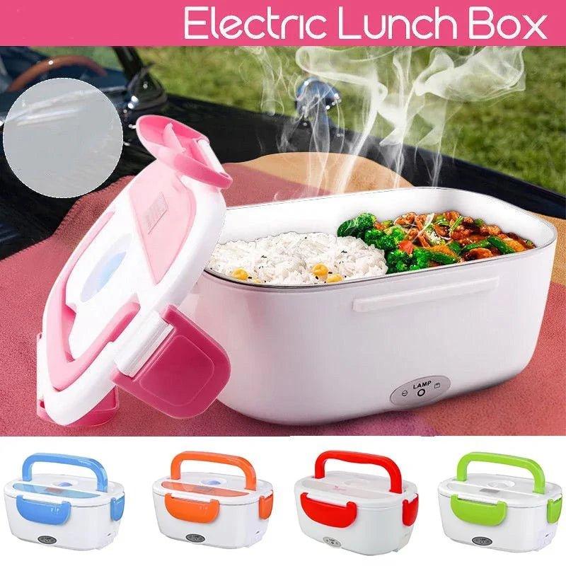 Portable Double Layer Electric Heating Lunch Box