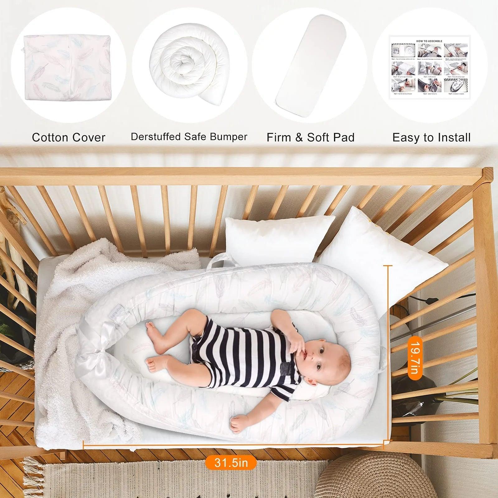 Portable Little Onesie Crib Comfort On - the - Go