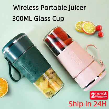 Portable Wireless Mini Smoothie Blender for Fresh Smoothies On - The - Go