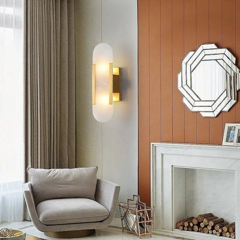 Post - modern Marble Wall Lamp