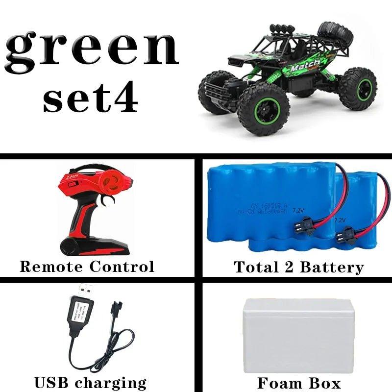 Precise: 1:12 4WD RC Car - Updated 2.4G Radio Control Buggy Toy