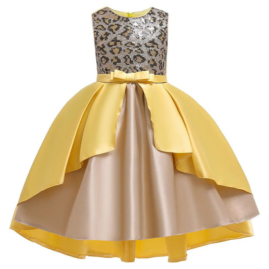 Princess's Dress Leopard Print