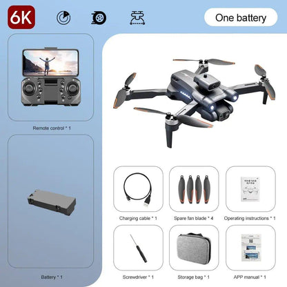 Professional 8K/6K/4K HD Quadcopter S1S Drone with Intelligent Obstacle Avoidance